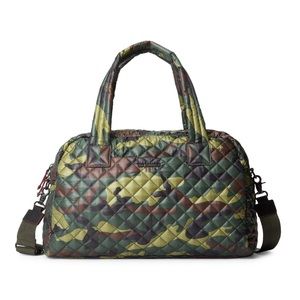 Jimmy Camouflage Quilted Travel Bag